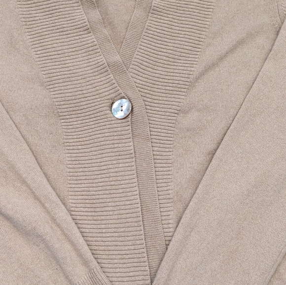 Jones New York collection cashmere cardigan - Picture 3 of 6
